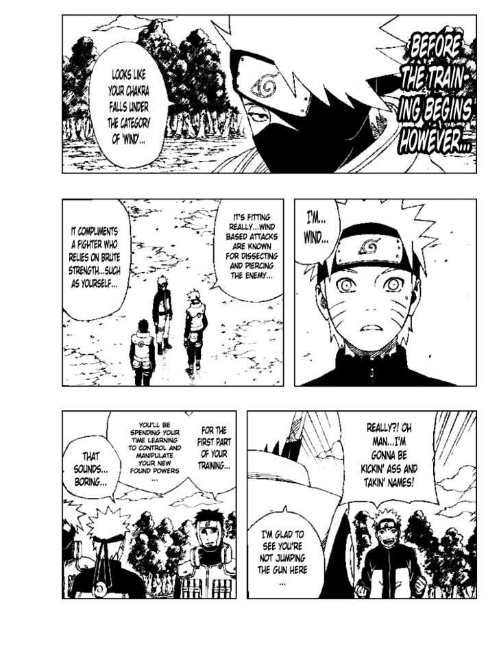 Naruto Vol.35 Chapter 316 : Start The Training! - Picture 3