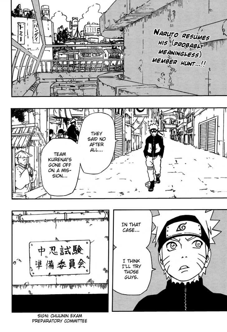 Naruto Vol.32 Chapter 283 : Member Hunt!! - Picture 2