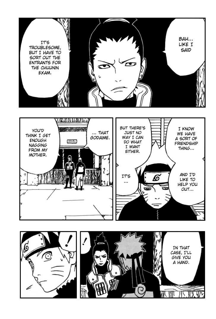 Naruto Vol.32 Chapter 283 : Member Hunt!! - Picture 3