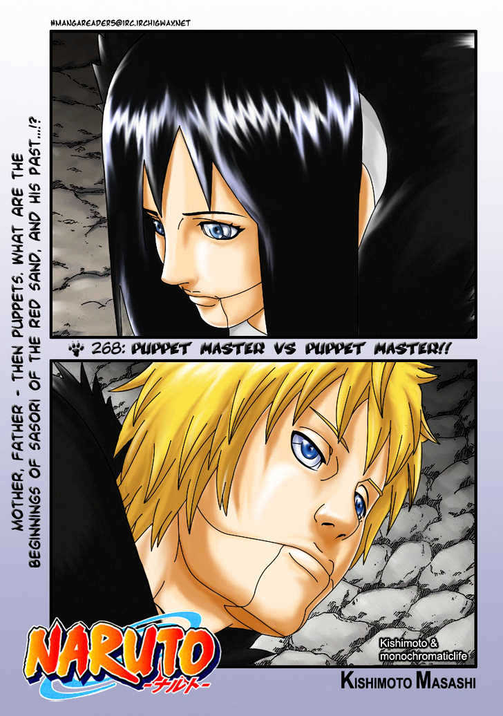 Naruto Vol.30 Chapter 268 : Puppet Master Vs. Puppet Master!! - Picture 2