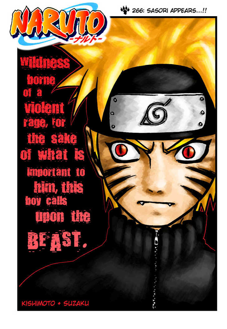Naruto Vol.30 Chapter 266 : Sasori Appears...!! - Picture 2