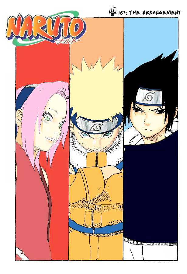 Naruto Vol.19 Chapter 167 : The Arrangement - Picture 1