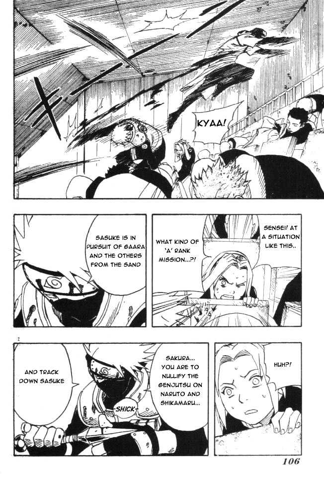 Naruto Vol.13 Chapter 117 : The Assigned Mission - Picture 2