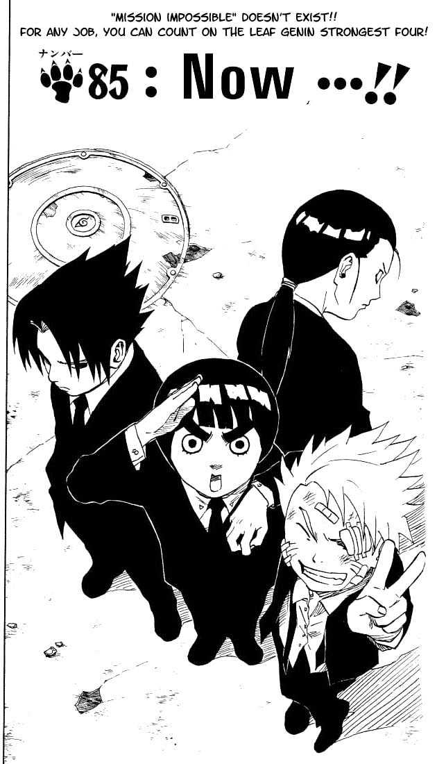 Naruto Vol.10 Chapter 85 : Now...!! - Picture 2