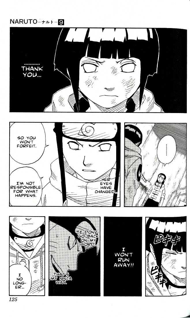 Naruto Vol.9 Chapter 79 : The Hyuga Clan - Picture 3
