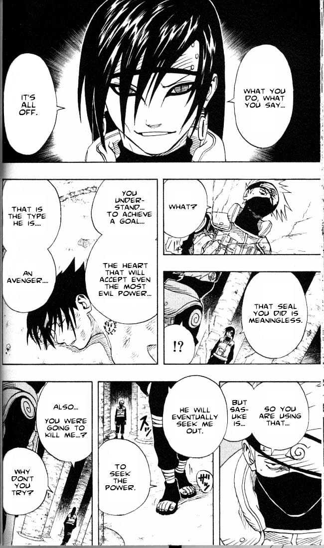 Naruto Vol.8 Chapter 70 : The One Who Will Die Is...!? - Picture 2
