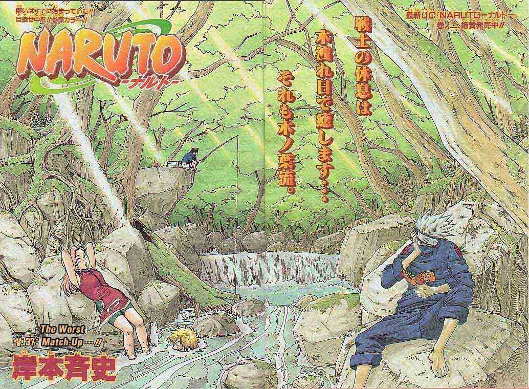 Naruto Vol.5 Chapter 37 : The Worst Match-Up...!! - Picture 3