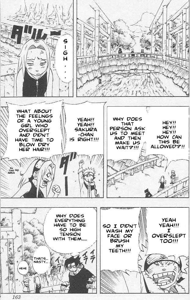 Naruto Vol.4 Chapter 36 : Sakura's Depression!! - Picture 3