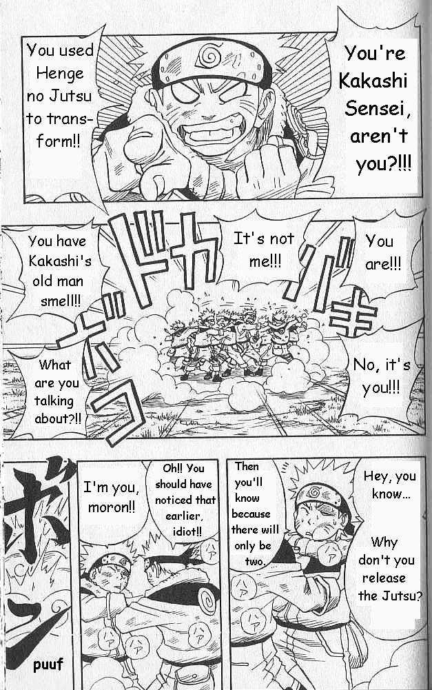 Naruto Vol.1 Chapter 6 : Not Sasuke-Kun - Picture 3