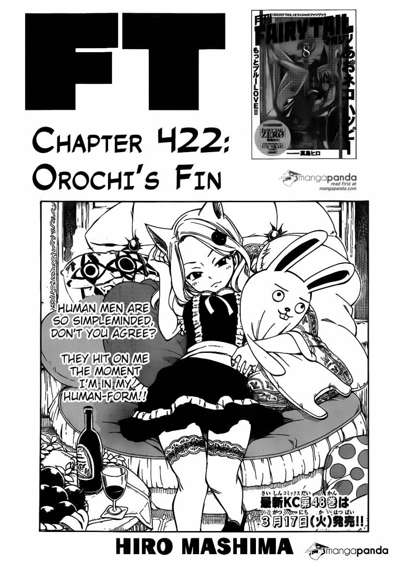 Fairy Tail Chapter 422 : Orochi S Fin - Picture 1