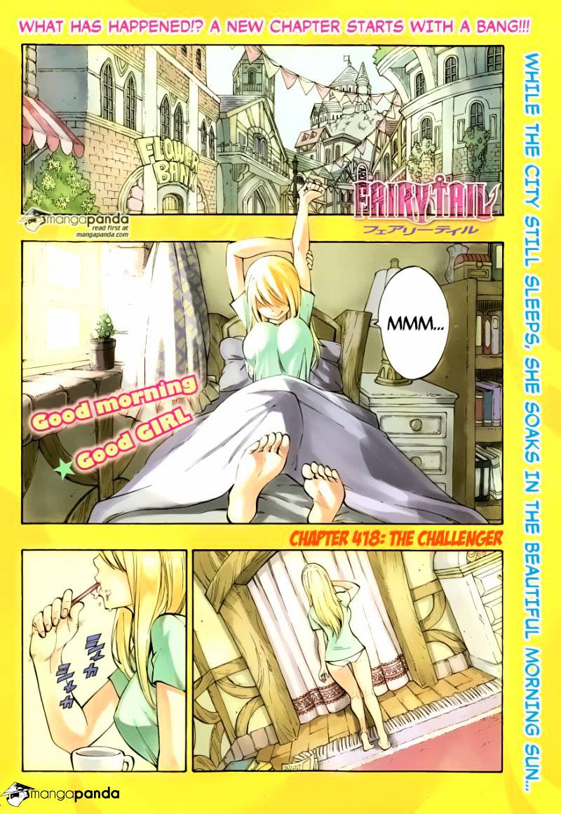 Fairy Tail Chapter 418 : The Challenger - Picture 1