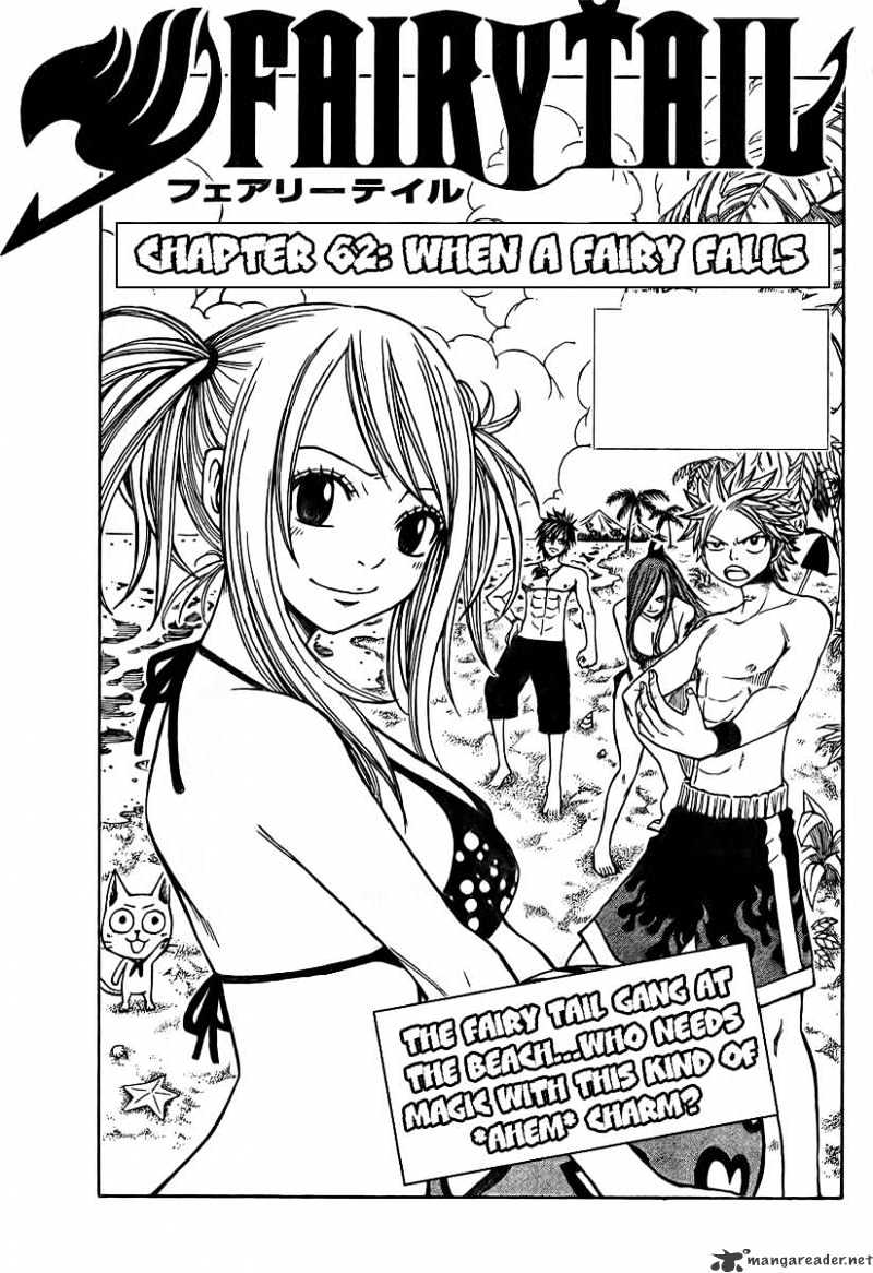 Fairy Tail Chapter 62 : When A Fairy Falls - Picture 3