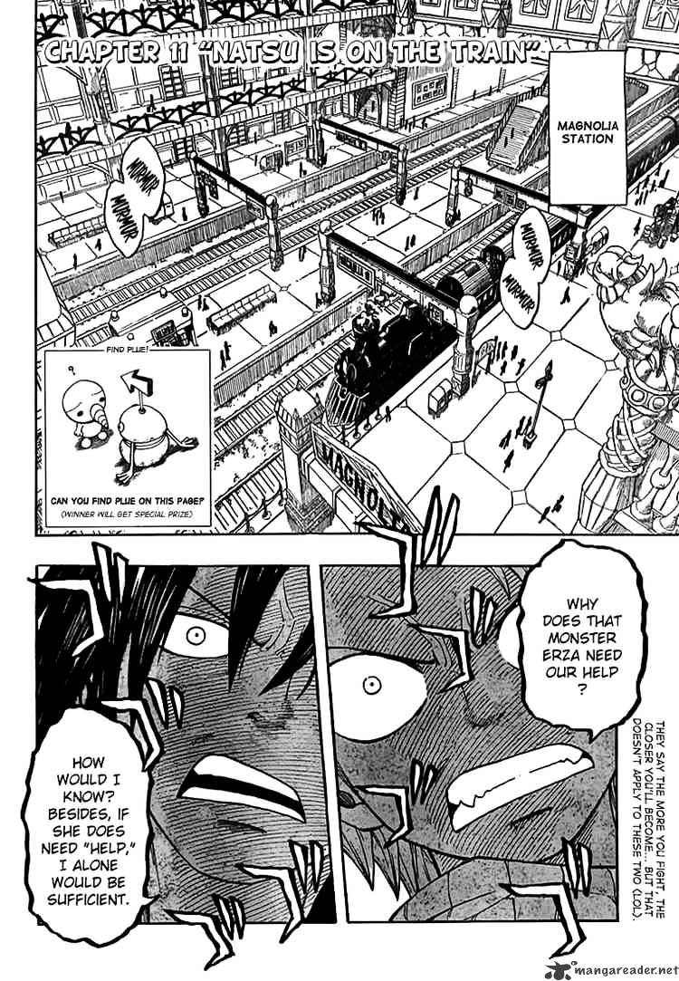 Fairy Tail Chapter 11 : Natsu Is On The-Train - Picture 2