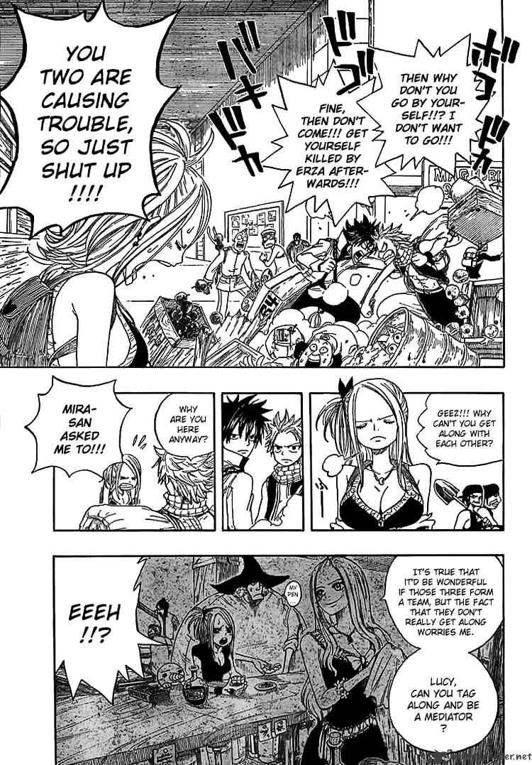 Fairy Tail Chapter 11 : Natsu Is On The-Train - Picture 3