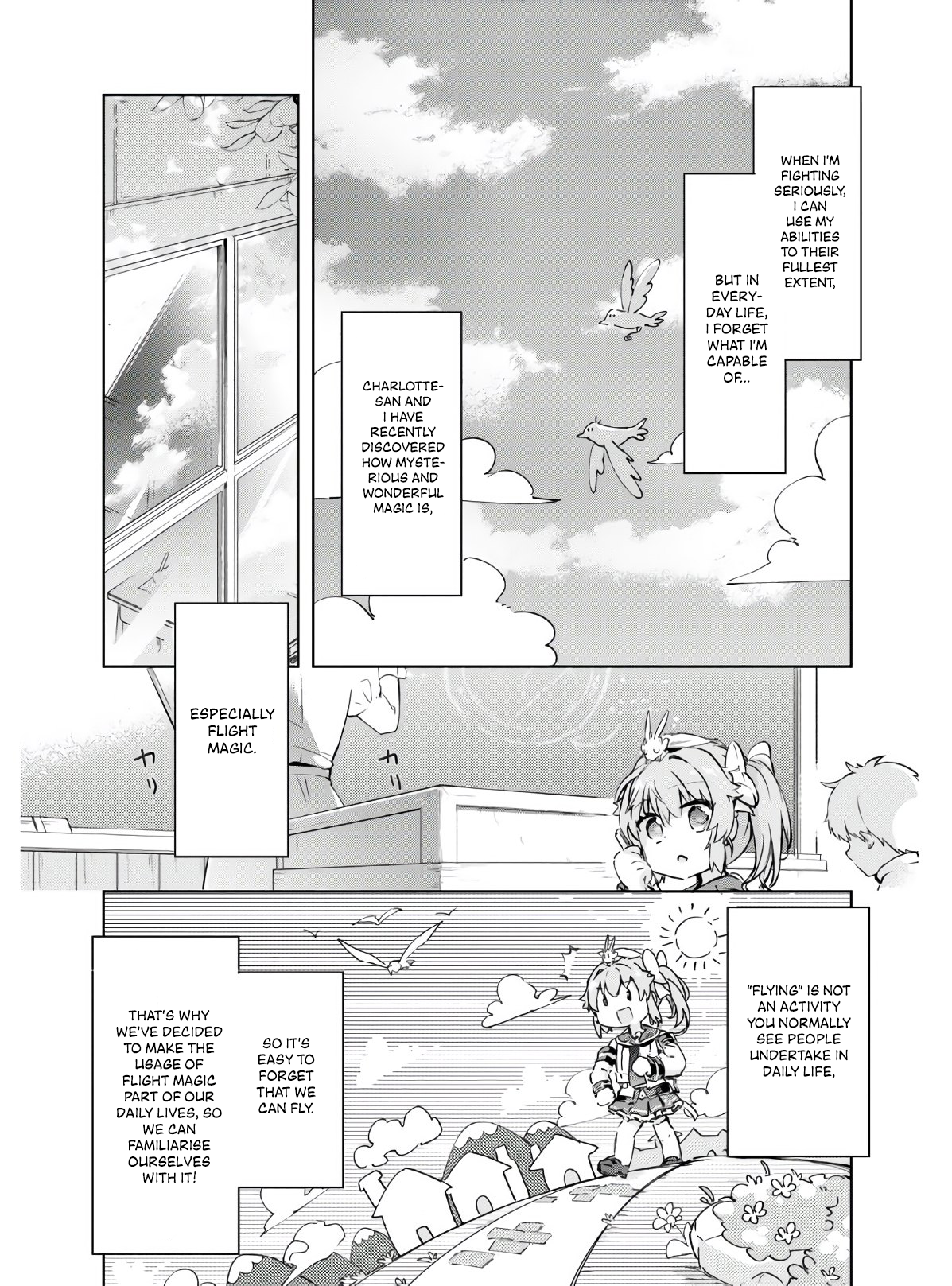 Kenshi O Mezashite Nyugaku Shitanoni Maho Tekisei 9999 Nandesukedo!? Chapter 37: A Leisurely Stroll In The Sky After School! - Picture 2