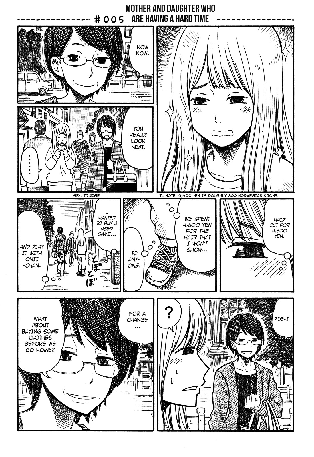 Hatarakanai Futari Vol.1 Chapter 5 : Mother And Daughter Who Are Having A Hard Time - Picture 1