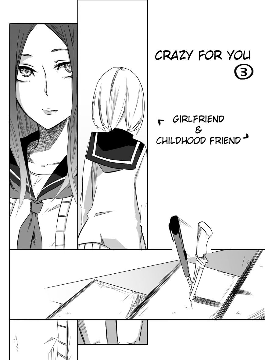 Crazy For You (Honnosioli) Chapter 3 : Girlfriend Vs Childhood Friend - Picture 2