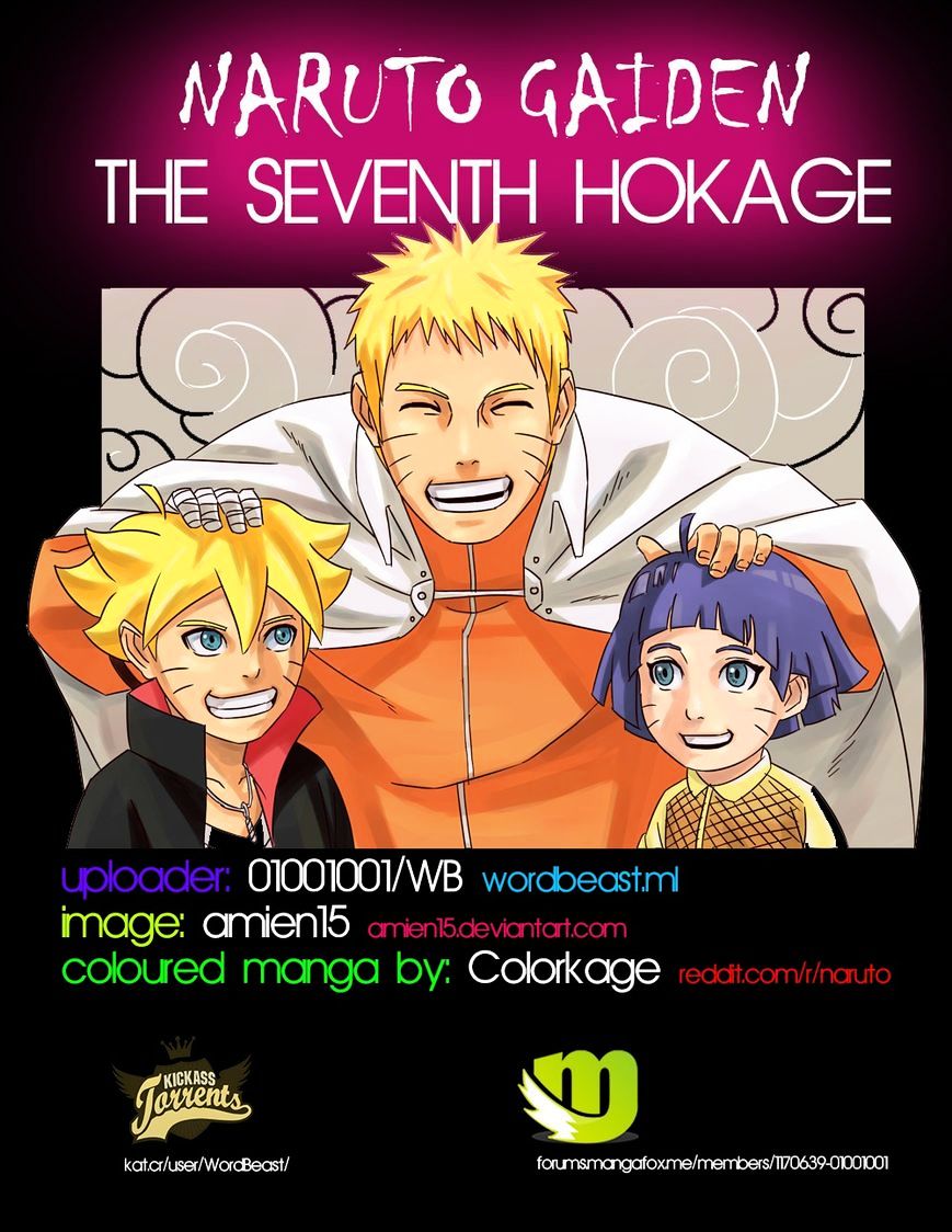 Naruto Gaiden: The Seventh Hokage Chapter 6.1 : Unevolving Species(Full Color Version) - Picture 1