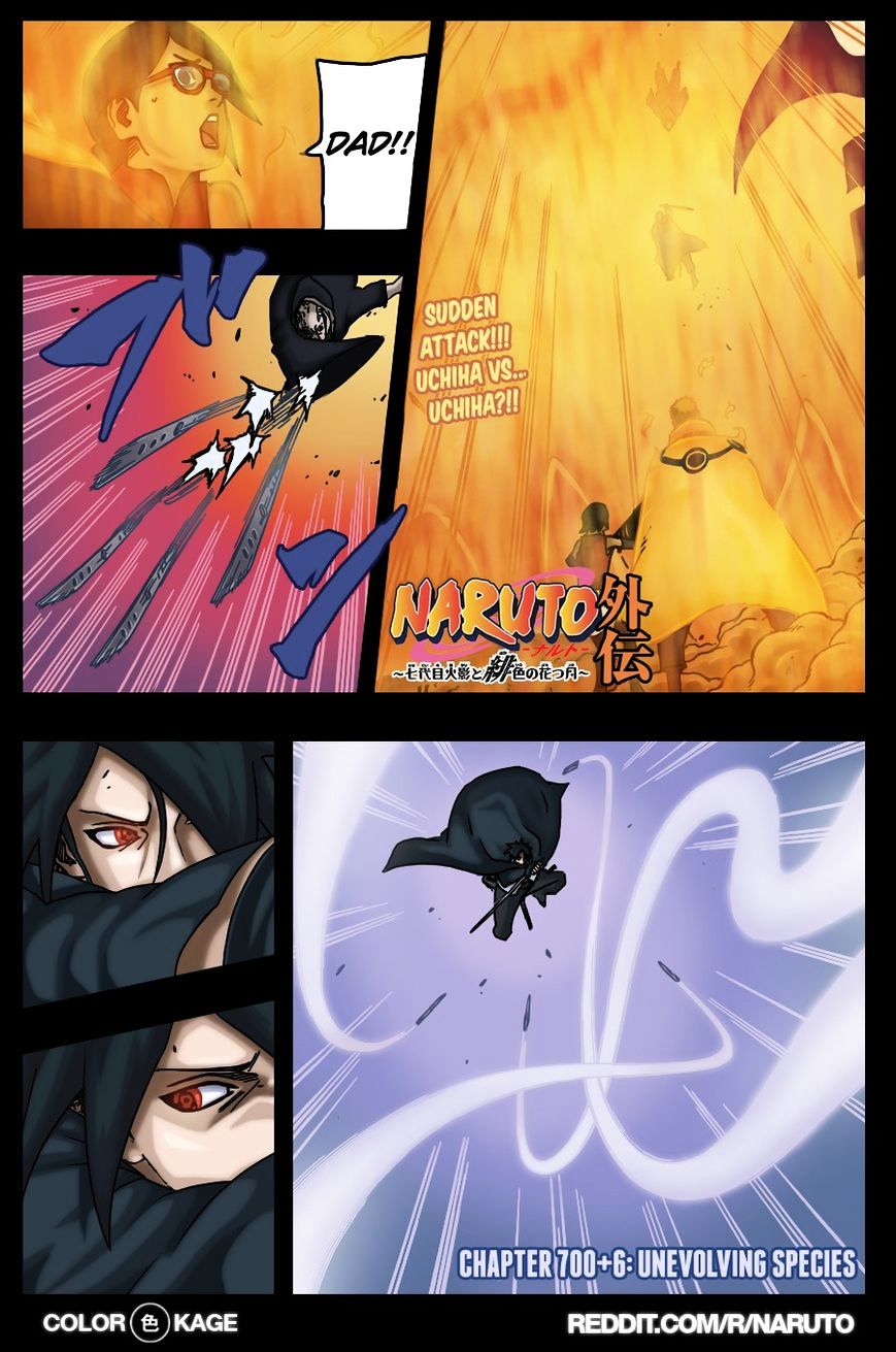 Naruto Gaiden: The Seventh Hokage Chapter 6.1 : Unevolving Species(Full Color Version) - Picture 3