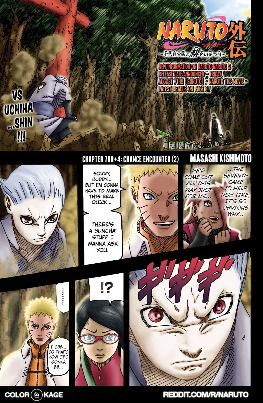 Naruto Gaiden: The Seventh Hokage Chapter 4.1 : Chance Meeting 2 (Full Color Version) - Picture 3