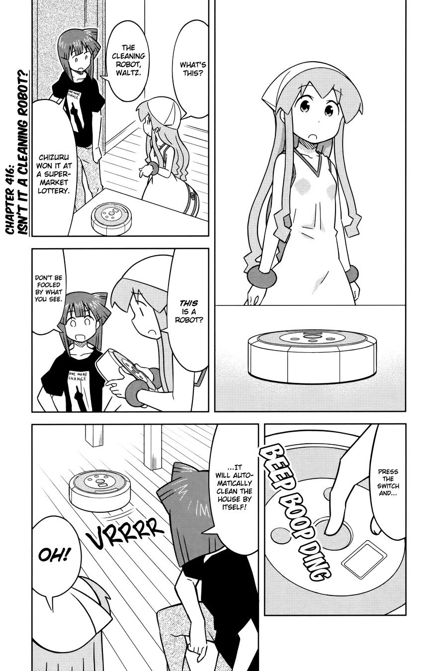 Shinryaku! Ika Musume Vol.16 Chapter 416 : Isn T It A Cleaning Robot? - Picture 1