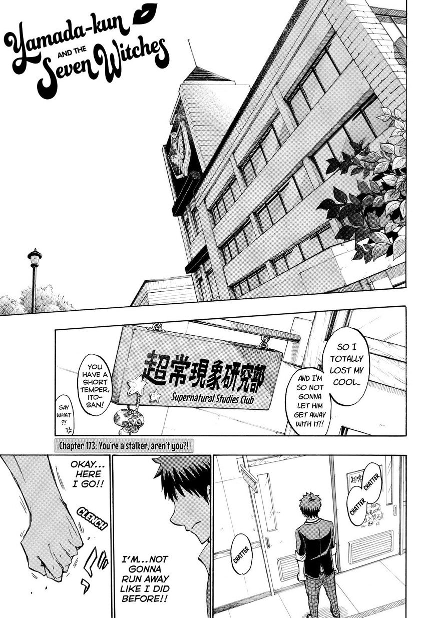 Yamada-Kun To 7-Nin No Majo Chapter 173 : You're A Stalker, Aren't You? - Picture 2