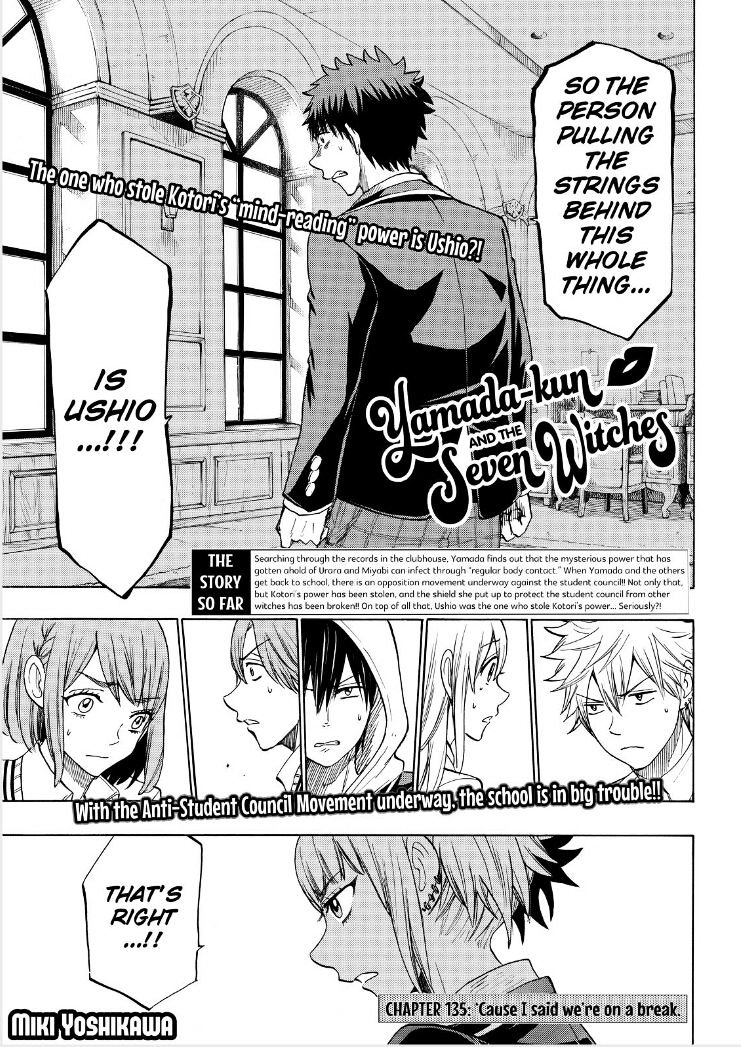 Yamada-Kun To 7-Nin No Majo Chapter 135 : Cause I Said We're On A Break - Picture 1