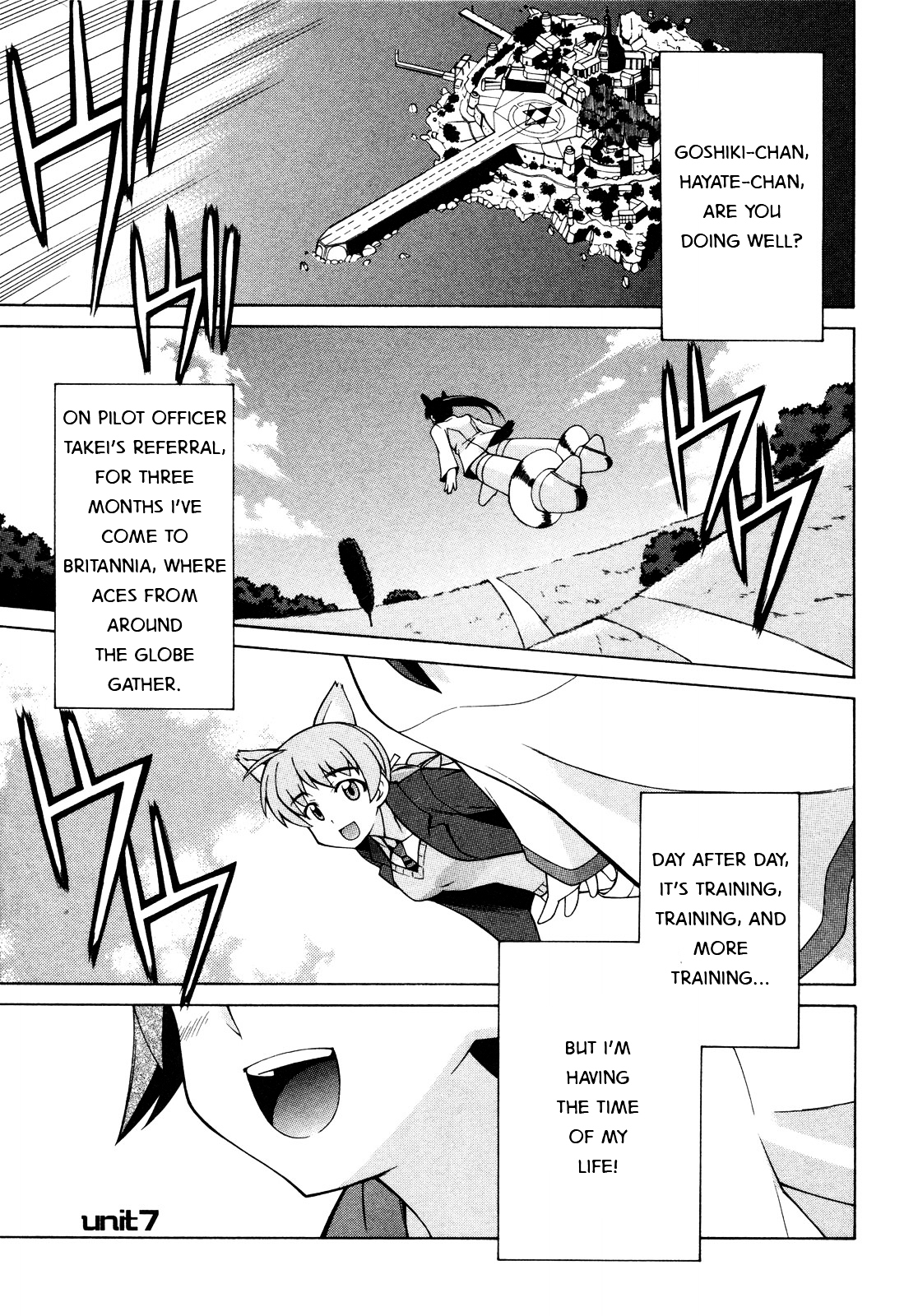 Strike Witches: Tenkou No Otometachi Chapter 7 : Unit 7 - New Comrades!! - Picture 1