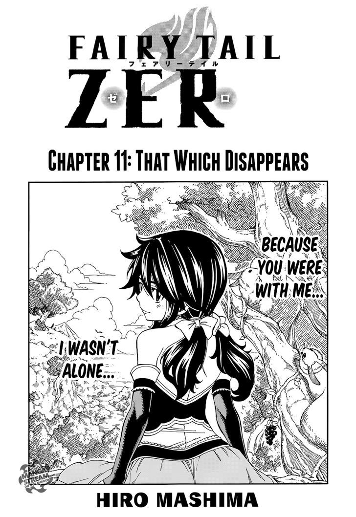 Fairy Tail Zero Chapter 11 : That Which Disappears - Picture 1