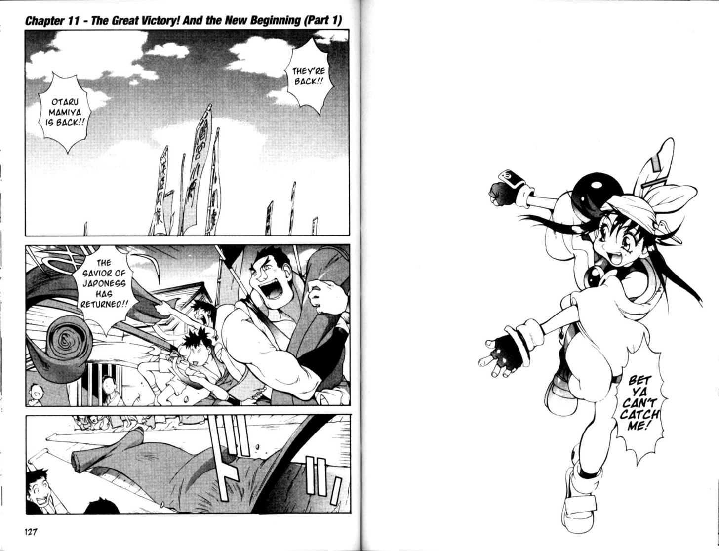 Saber Marionette J Vol.2 Chapter 11 : The Great Victory! And The New Beginning (Part 1) - Picture 1
