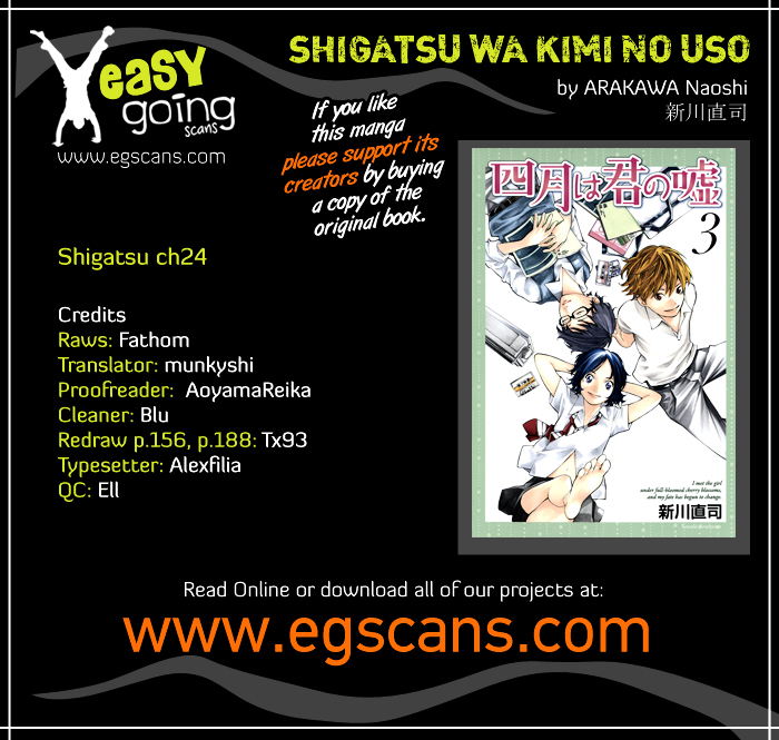 Shigatsu Wa Kimi No Uso - Page 1