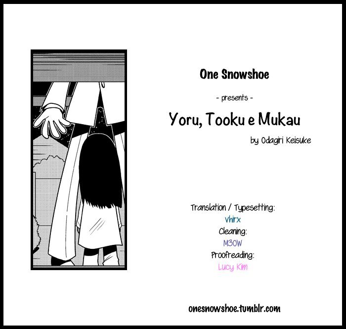 Yoru, Tooku E Mukau Chapter 1 : Oneshot - Picture 1