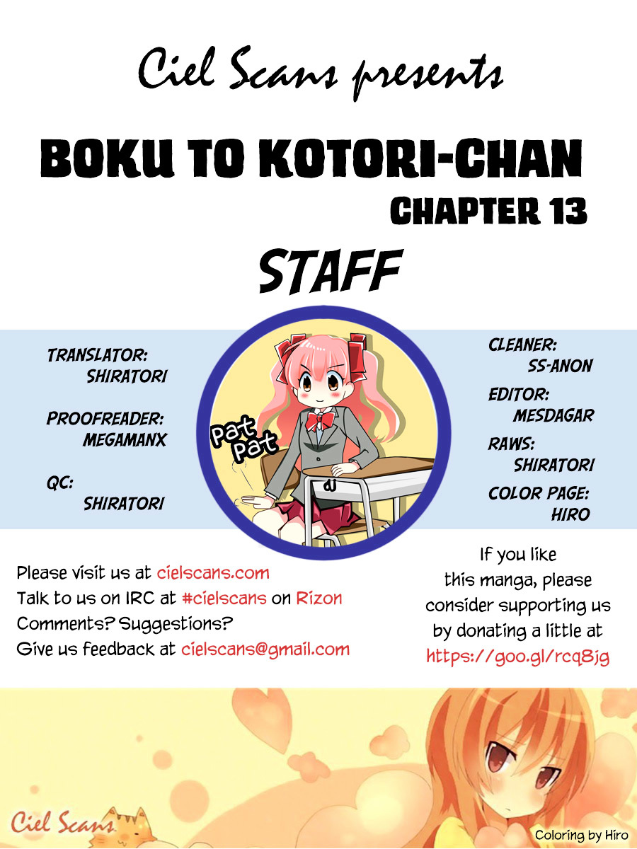 Boku To Kotori-Chan Vol.1 Chapter 13 - Picture 1