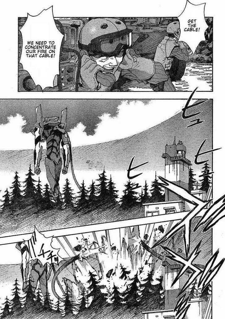 Shinseiki Evangelion Vol.12 Chapter 82 : Enemy From The Sky - Picture 3