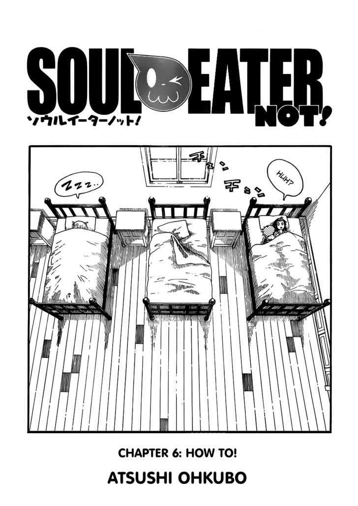 Soul Eater Not! Chapter 6 : How To! - Picture 3