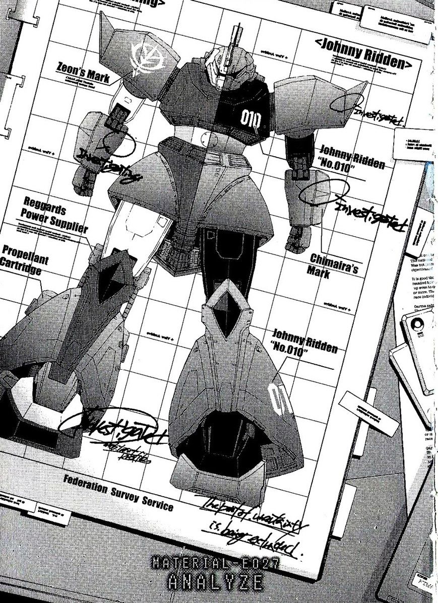 Kidou Senshi Gundam Msv-R: Johnny Ridden No Kikan Vol.1 Chapter 27 - Picture 1