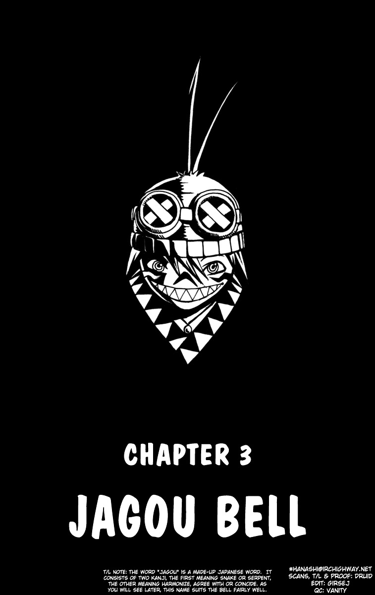 Kurozakuro Vol.1 Chapter 3 : Jagou Bell - Picture 1
