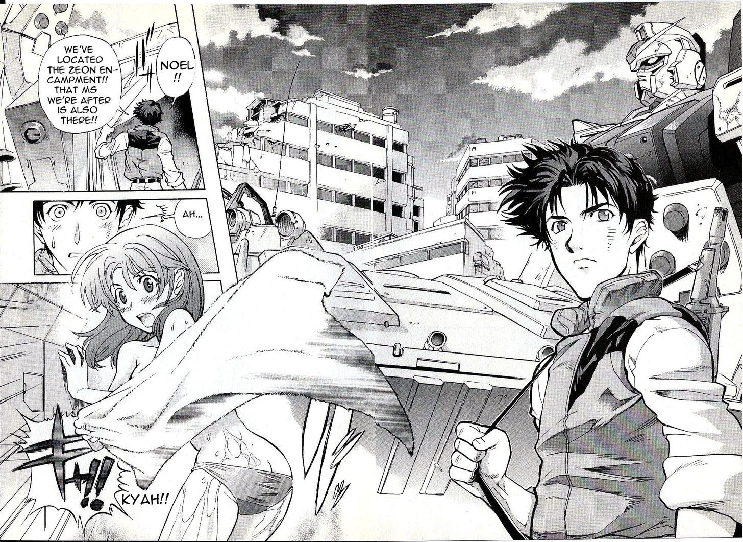 Kidou Senshi Gundam Senki: Lost War Chronicles Vol.2 Chapter 7 : Battle Of Rivals - Picture 3