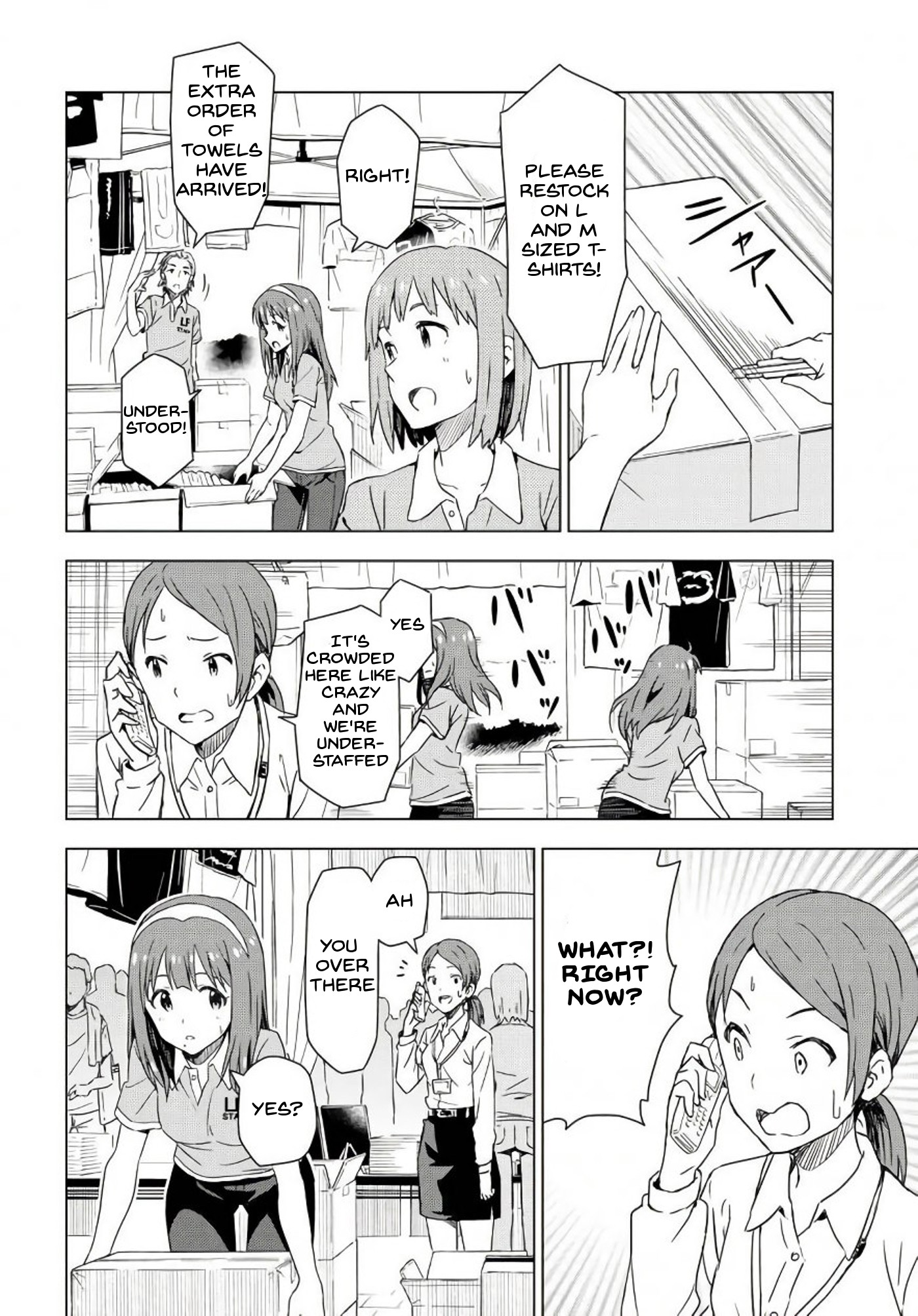 The Idolm@ster: Asayake Wa Koganeiro Chapter 7: For Summer Vacation, I'm Working Part-Time At An Idol Event - Picture 2