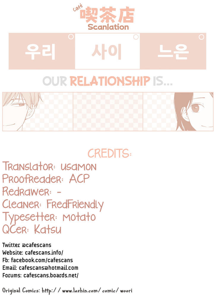 Our Relationship Is... - Page 1