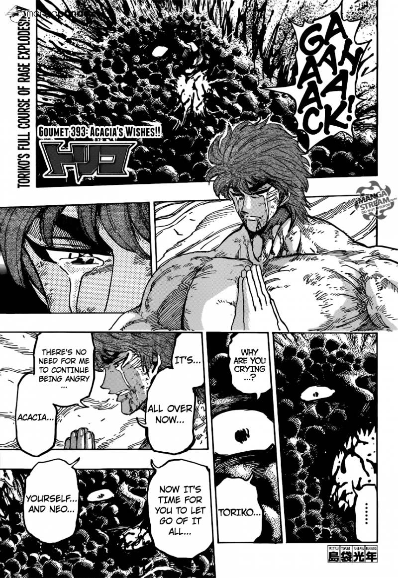 Toriko Chapter 393 : Accacia S Wishes - Picture 1