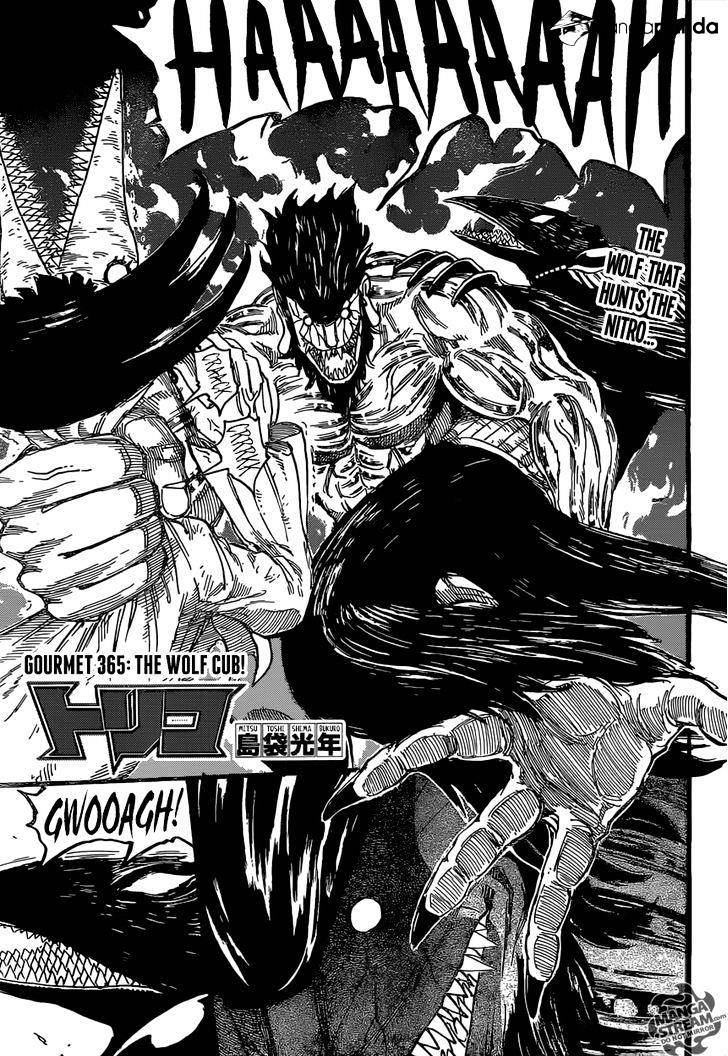 Toriko Chapter 365 : Wolf Cub!! - Picture 1
