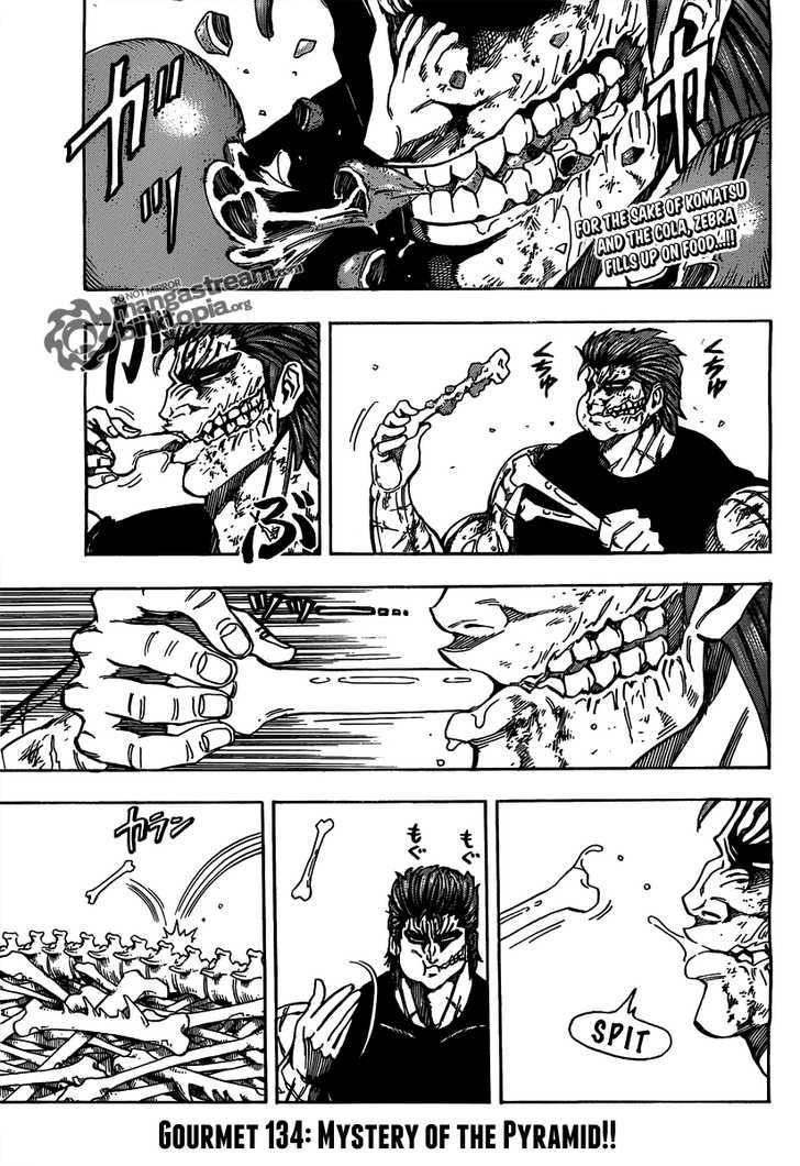 Toriko Vol.15 Chapter 134 : Mystery Of The Pyramid!! - Picture 3