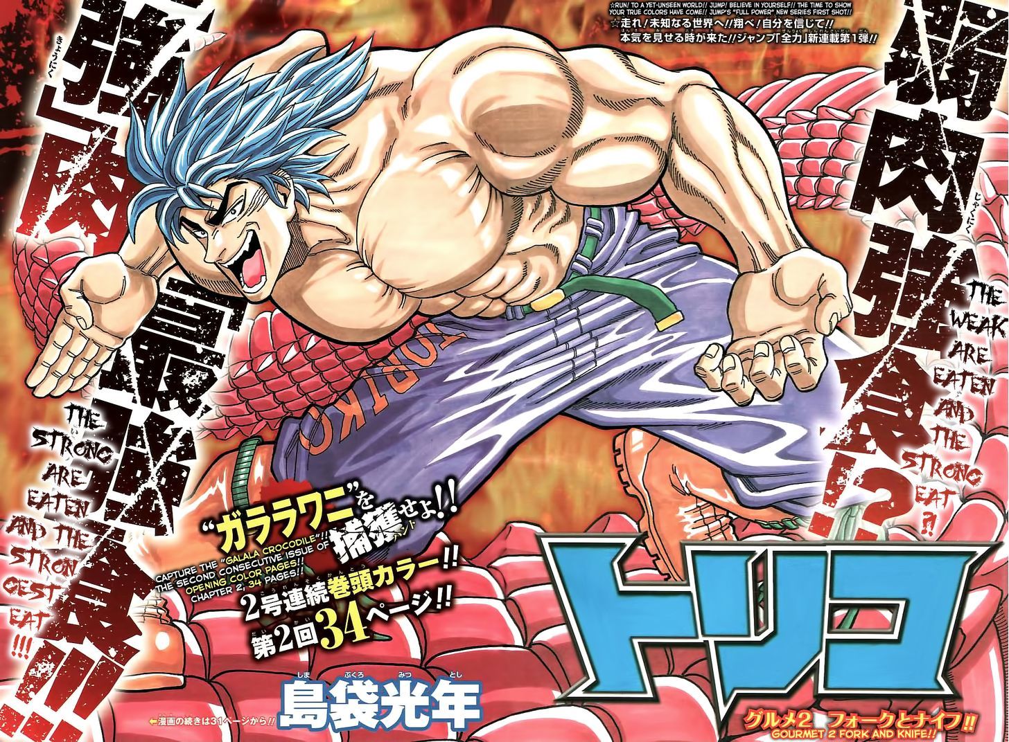 Toriko Vol.1 Chapter 2 : Fork & Knife!! - Picture 2