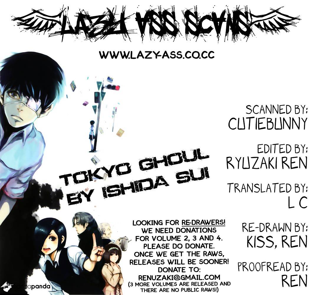 Tokyo Ghoul Vol. 1 Chapter 6: Homing - Picture 1