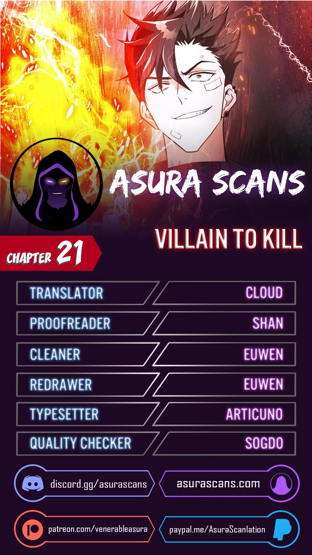 Villain To Kill Chapter 21 - Picture 1