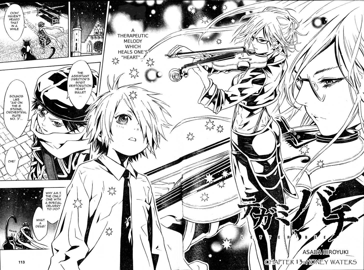 Tegami Bachi Vol.4 Chapter 13 : Honey Waters - Picture 3