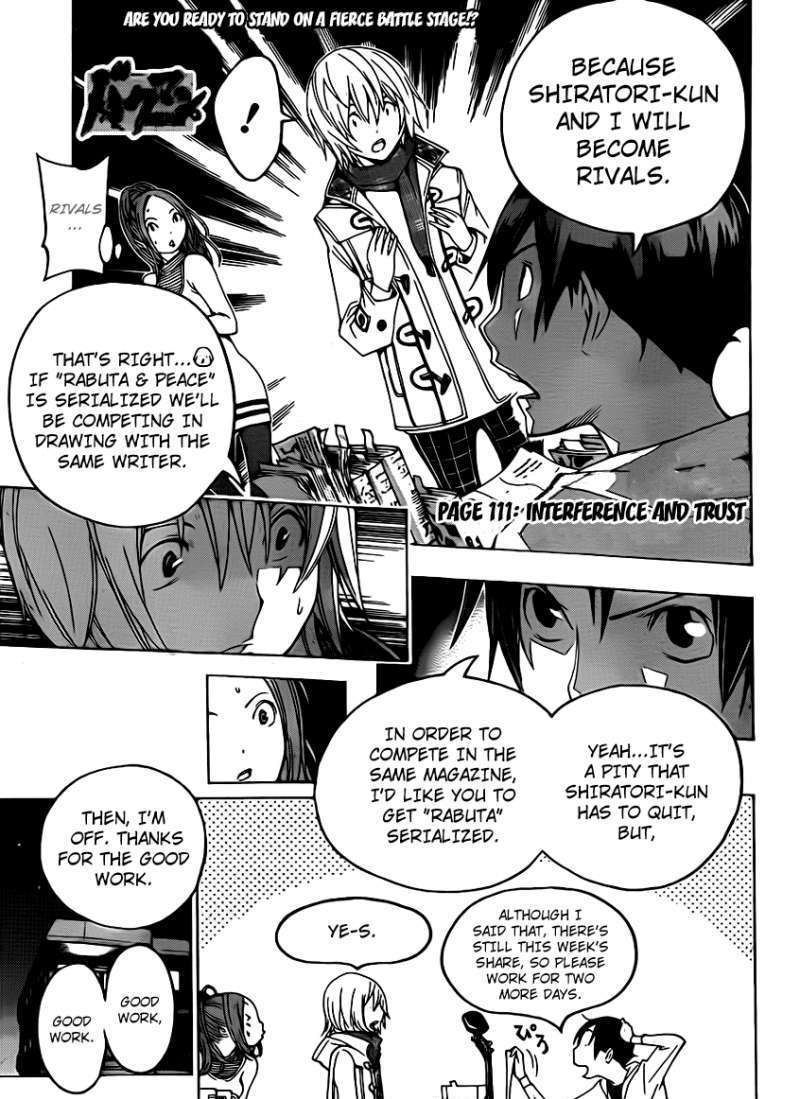 Bakuman Vol.10 Chapter 111 : Interference And Trust - Picture 1