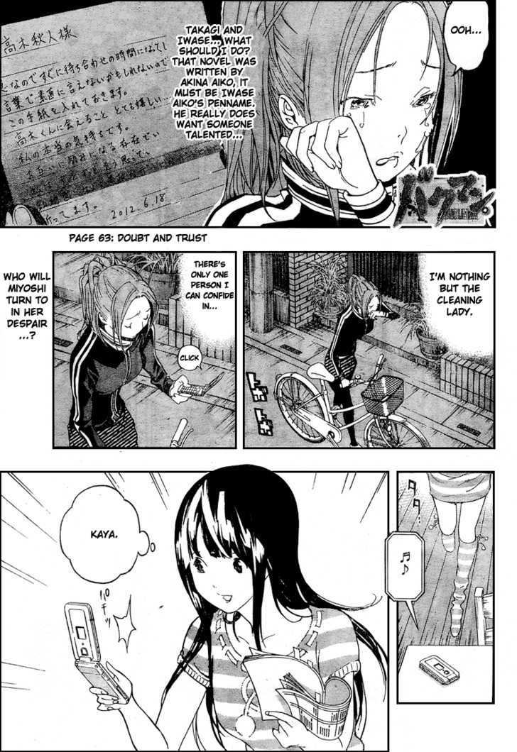 Bakuman Vol.8 Chapter 63 : Doubt And Trust - Picture 1