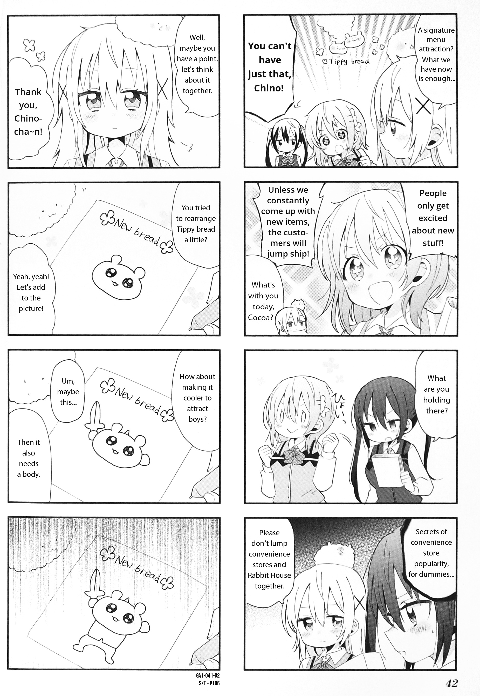 Gochuumon Wa Usagi Desu Ka? Anthology Comic Vol.1 Chapter 6 : How About A New Bread? [By: Takada Fumiko] - Picture 2